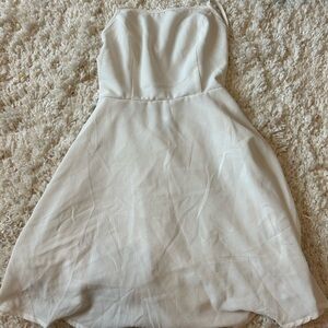 shein white dress